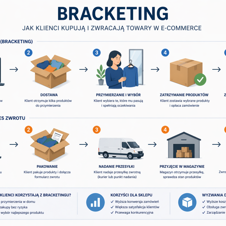 Bracketing – jak klienci kupują i zwracają towary w e-commerce