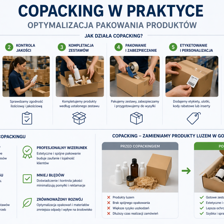 Copacking w praktyce – optymalizacja pakowania produktów