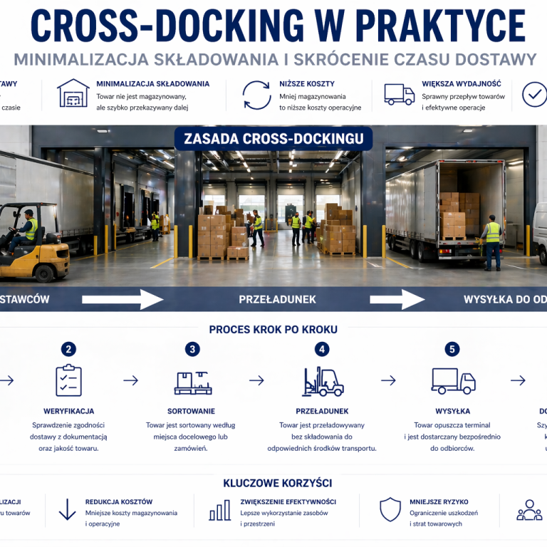 Cross-docking w praktyce – minimalizacja składowania i skrócenie czasu dostawy