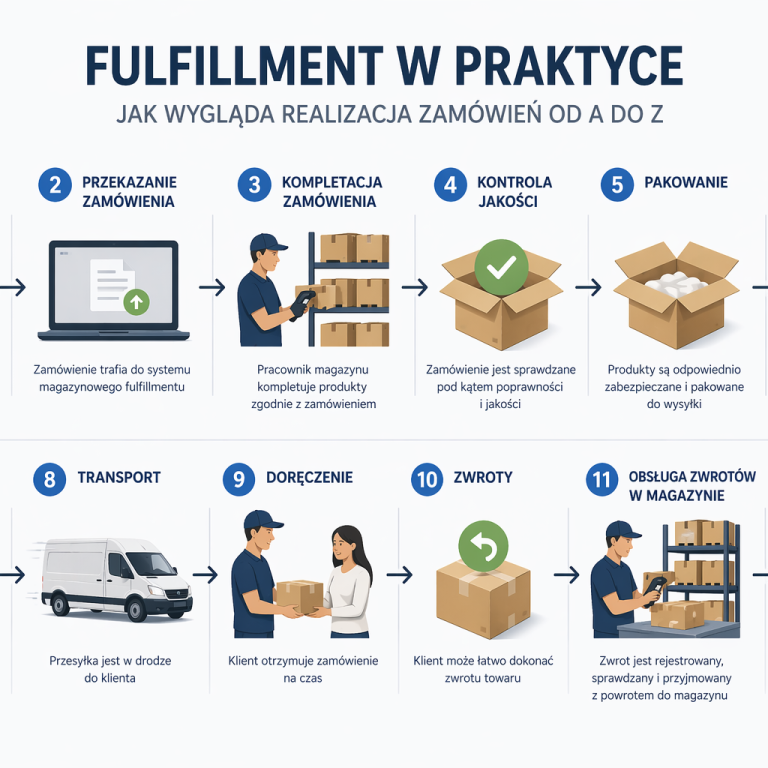 Fulfillment w praktyce – jak wygląda realizacja zamówień od A do Z