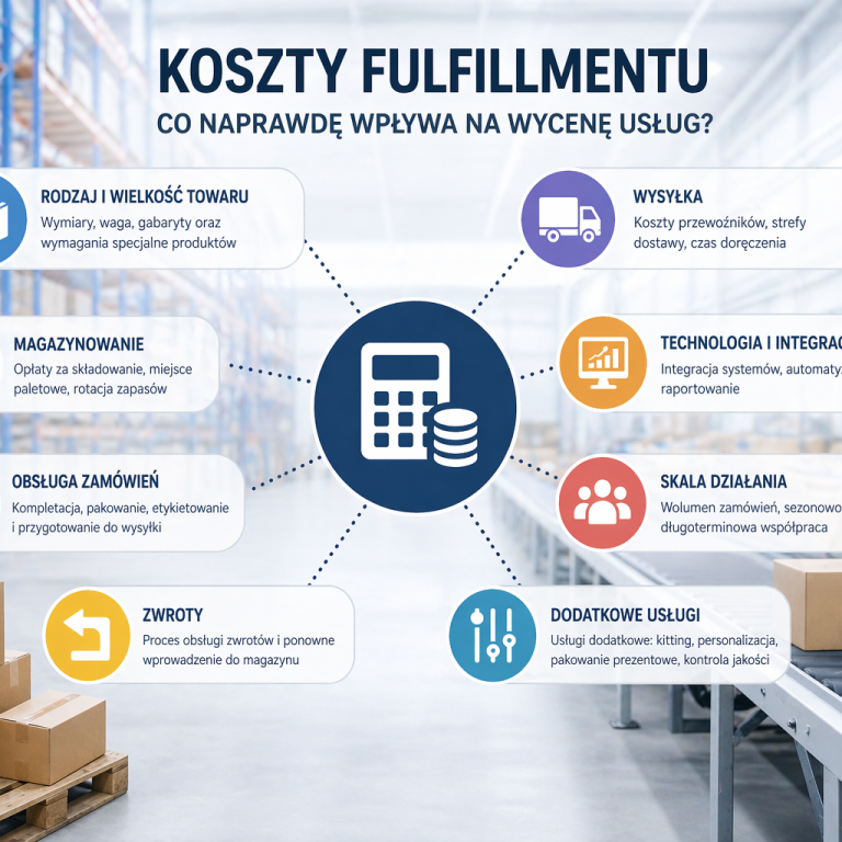 Koszty fulfillmentu – co naprawdę wpływa na wycenę usług