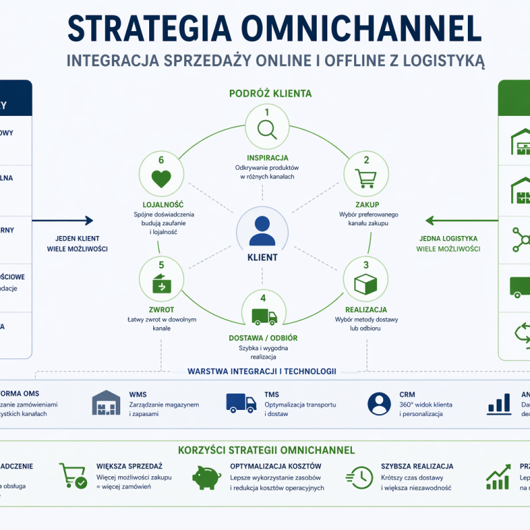 Strategia omnichannel – jak połączyć sprzedaż online, offline i logistykę
