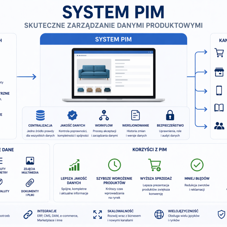 System PIM – skuteczne zarządzanie danymi produktowymi w sprzedaży i logistyce