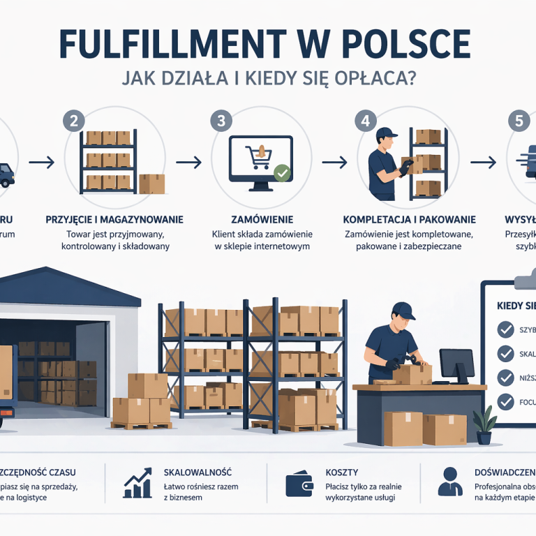 Uslugi Fulfillment w Polsce – mechanizm dzialania i zastosowanie